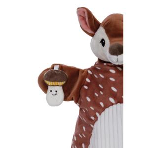 Doudou 2 v 1 medvěd loutka na ruku Nici image-2