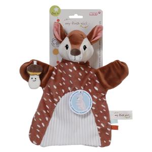 Doudou 2 v 1 medvěd loutka na ruku Nici image-4