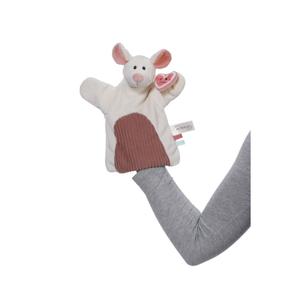 2 in 1 cuddly bear hand puppet mouse Nici image-1