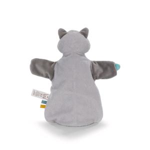 2 in 1 teddy bear hand puppet raccoon Nici image-3