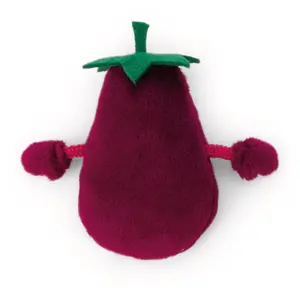 Μικροσκοπικό λούτρινο παιχνίδι Nici Eggplant image-1