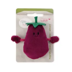 Μικροσκοπικό λούτρινο παιχνίδι Nici Eggplant image-2