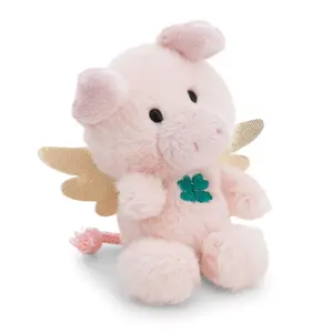 Peluche cochon ange gardien Nici image-0