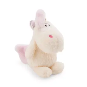 Een eenhoorn knuffel in een ijsje Nici Creamy Pink image-2