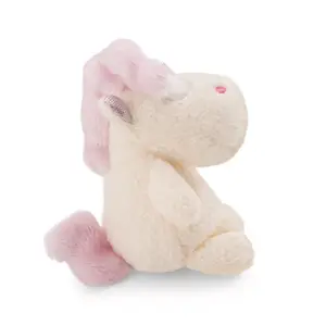Een eenhoorn knuffel in een ijsje Nici Creamy Pink image-3