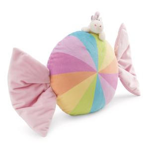 Polštář ve tvaru bonbónu s plyšovým jednorožcem Nici image-3