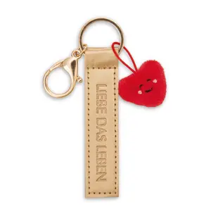 PU band keychain Nici Liebe das Leben image-1