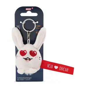 Porte-clé lapin Nici Ich herz dich image-3