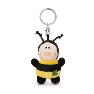 Bee keyring with clover Nici