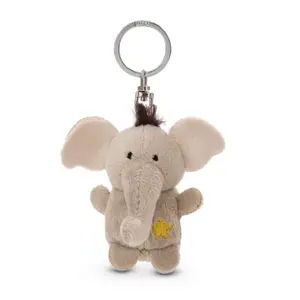 Olifanten sleutelhanger met ster Nici image-0