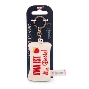 Mini Kissen Schlüsselanhänger Nici Oma ist die Beste! image-3