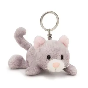 Llavero de gato acostado Nici