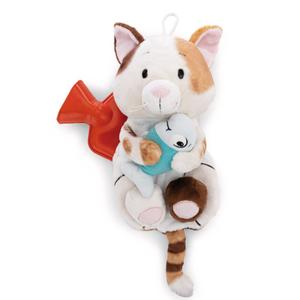 Kočka a ryba teploměr Nici