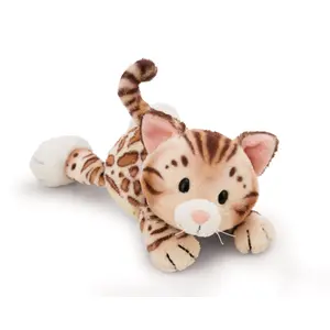 Lying cat plush toy Nici Bengal