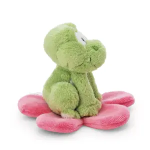 Peluche grenouille sur nénuphar Nici Fridolin image-1
