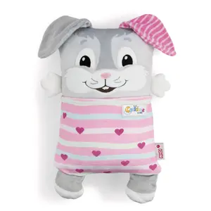 Peluche lapin réversible Nici Pibu image-0