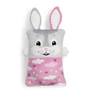 Peluche lapin réversible Nici Pibu image-2