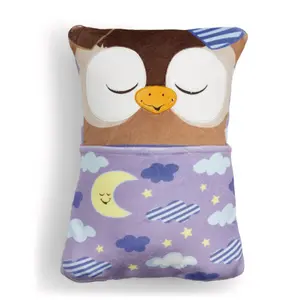 Peluche chouette réversible Nici image-1