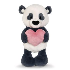 Panda plush toy with a heart Nici Love image-1