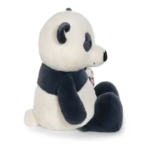 Αρκούδος panda με τσέπη σε σχήμα καρδιάς και panda Nici Love image-2