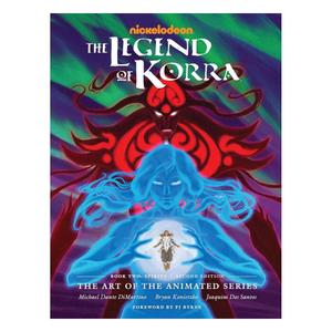 Libro Nickelodeon La Légende de Korra Art book The Art of the Animated Series Book Two : Spirits Second Ed.