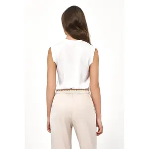 Women's sleeveless viscose blouse Nife image-3