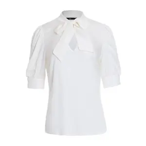 Blouse with a tie at the neck for women Nife image-0