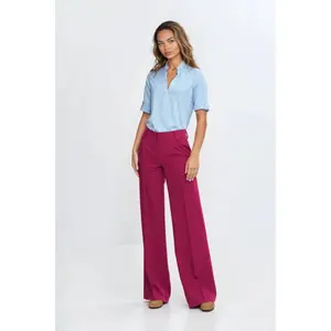 Women's roll-up sleeve blouse Nife image-3