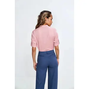 Women's roll-up sleeve blouse Nife image-2