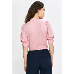 Women's tie neck blouse Nife image-3