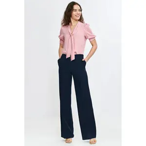 Women's tie neck blouse Nife image-1