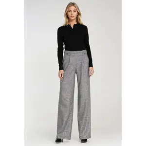 Women's polo blouse with high collar Nife image-2
