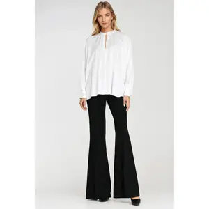 Women's oversized ruffled blouse Nife image-1