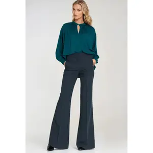 Utsvängda byxor för kvinnor Nife Classic image-3