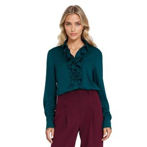 Blouse en viscose avec volant femme Nife
