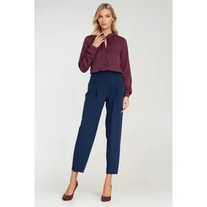 Pantaloni larghi a vita alta donna Nife image-3