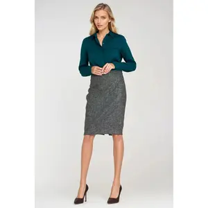 Women’s pencil skirt with zipper Nife image-3