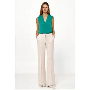 Sleeveless viscose blouse for women Nife image-1