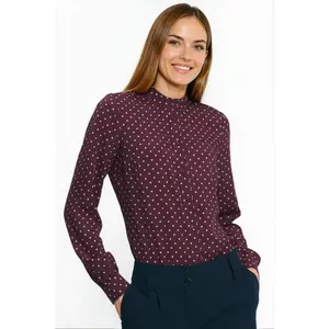 Polka dot blouse for women Nife image-1