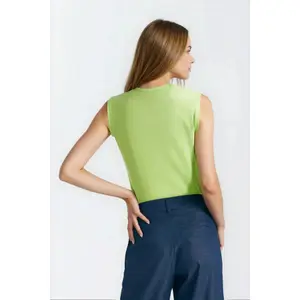 Women's V-neck blouse Nife image-2