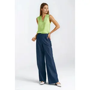 Women's V-neck blouse Nife image-3