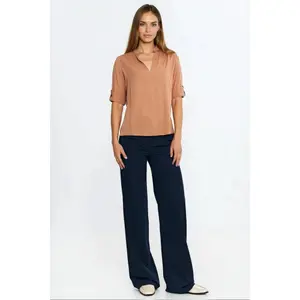 Women's rolled-up sleeve blouse Nife image-2