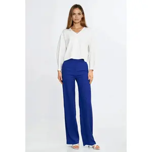 Oversized balloon sleeve blouse for women Nife image-2