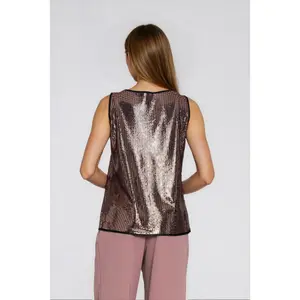 Canottiera da donna Nife Shiny Wide-strap image-4