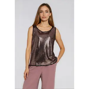 Canottiera da donna Nife Shiny Wide-strap image-2