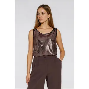 Canottiera da donna Nife Shiny Wide-strap image-1