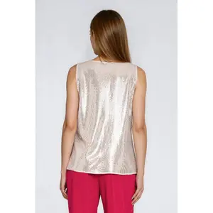 Canottiera da donna Nife Shiny Wide-strap image-1