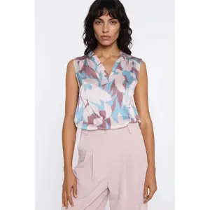 Blouse col en V femme Nife image-1