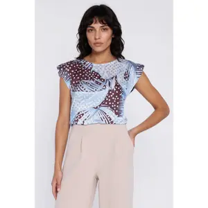 Women's Kimono Sleeve Blouse Nife image-2