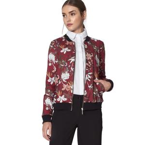 Women's patterned bomber Nife